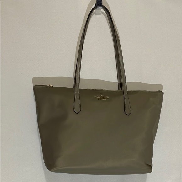 NWOT Kate Spade Tan Nylon Tote Bag - Picture 2 of 16
